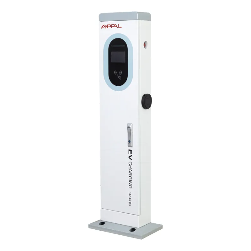 Menara Stasiun Pengisian AC EV Komersial 22kW untuk Ritel dan Parkir Umum