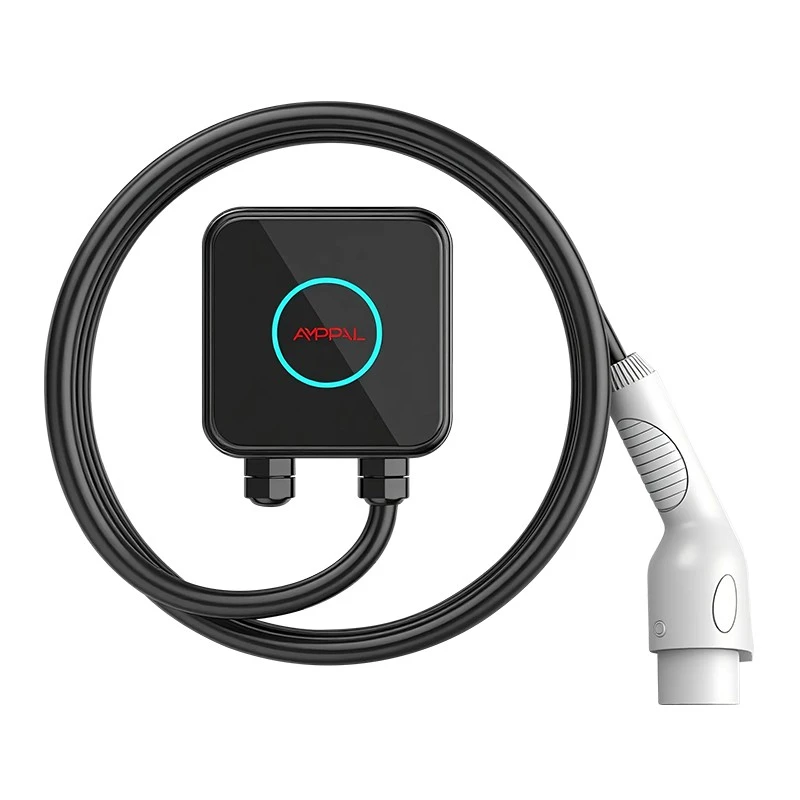 Pengisi Daya AC EV Compact Wallbox 7kW untuk Garasi Perumahan